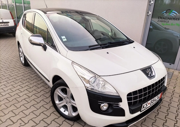 Peugeot 3008 cena 32000 przebieg: 230000, rok produkcji 2012 z Poznań małe 781